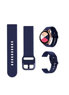 Generic Silicone Band 20MM Strap For Samsung Gear Sport/Watch 6/Watch 4/Watch 5/Watch 5 Pro /S2 classic/active 2 40mm 44mm/Amazfit GTS 3/ GTS 4/4 Mini/Bip 3/3Pro/GTS 2/2 mini/GTS 2e/Bip U/Upro  - Image 4