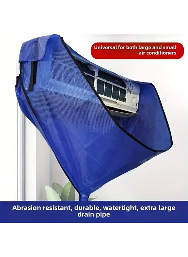 51.18 بوصة مجموعة تنظيف مكيف الهواء البيضاء مع فرشة الرش وحقيبة المياه - Image 2