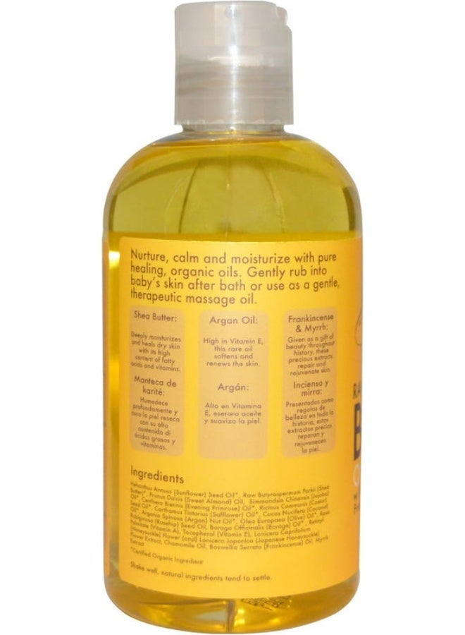 Shea Moisture Baby Oil Rub Raw Shea Chamomile & Argan Oil 237ML - Image 2