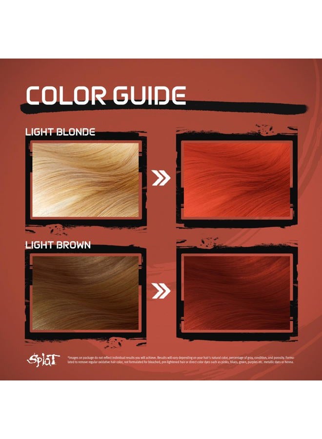 SPLAT Midnight Amber Semi Permanent Hair Dye Kit, 1 Application, Includes Deep Reconstructor Conditioner, Lasts 30 Washes, No Bleach Required, Vegan & Cruelty Free Hair Color - Image 4