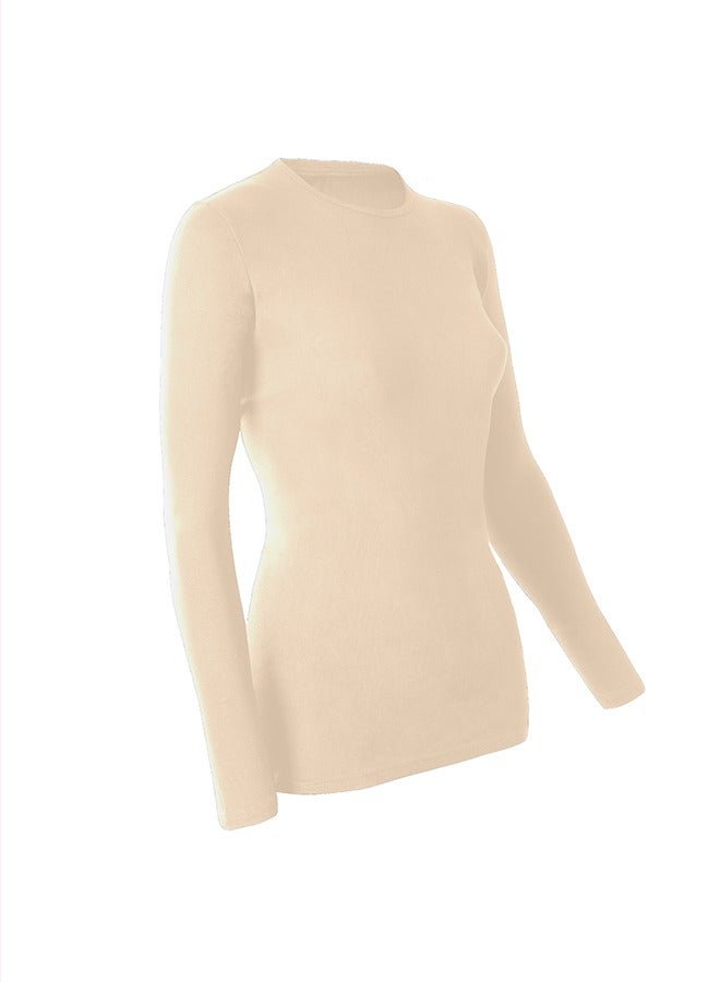 Cute Pack of 3, Women's Long Sleeve Basic Shirts of high quality material, comfortable and gentle on the skin. - Image 1