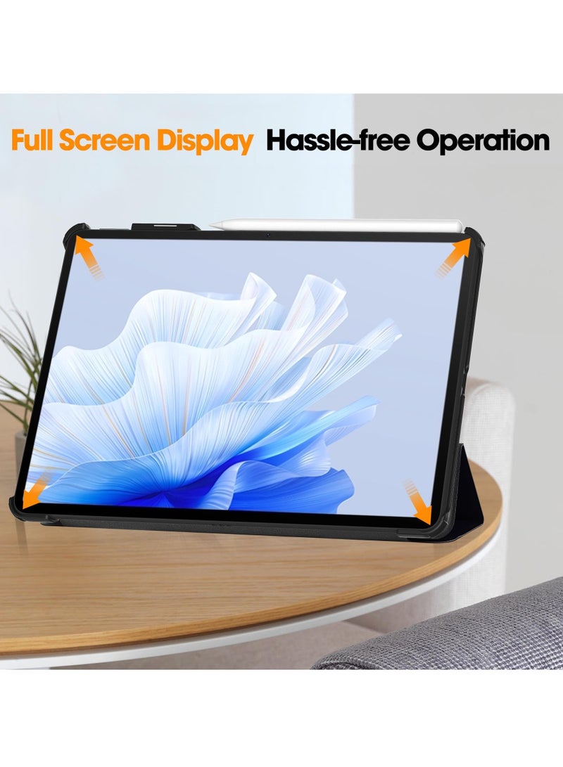 KASTWAVE Case for Huawei MatePad Air, Slim Trifold Smart Paintings PU Leather Cover Huawei MatePad Air Tablet Leather Cover With Auto Sleep/Wake, 11.5-inch - Image 4