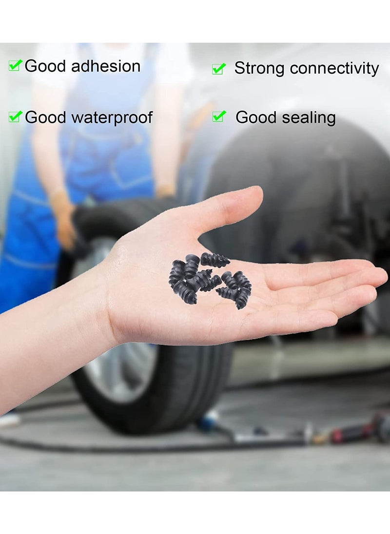 Generic - Tubeless Car Wheel Repair Screws Kit, Self Wheel Hole & Vacuum Repair Fast Repair for Motocycle, Bicycle, Car and Truck - Image 1