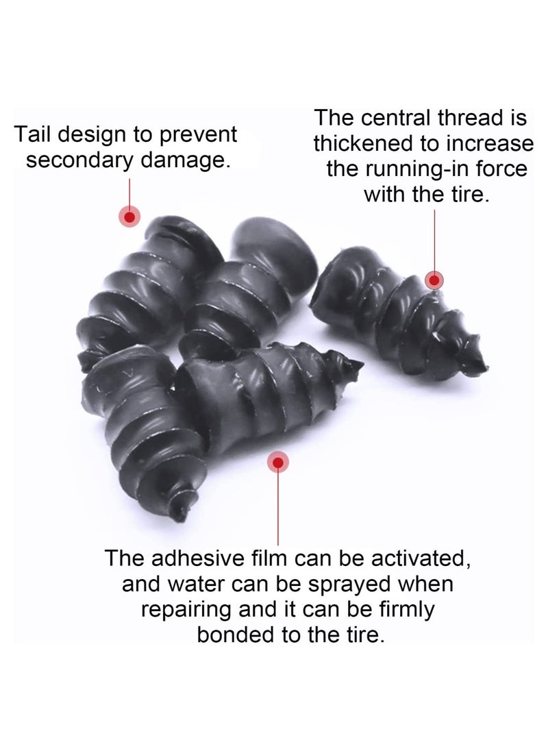 Generic - Tubeless Car Wheel Repair Screws Kit, Self Wheel Hole & Vacuum Repair Fast Repair for Motocycle, Bicycle, Car and Truck - Image 1