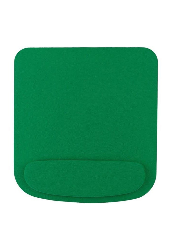 Green  Mouse Pad Wrist Rest,Memory Foam Mousepad, Ergonomic Wrist Rest Support, with Non-Slip Base for Computer, Gaming, Office, for Easy Typing, Pain Relief  - Image 3