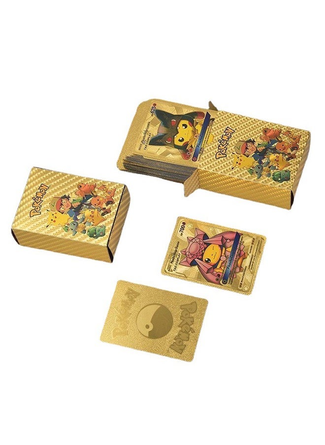 Arabest Pokémon Gold Foil Cards 55 Pokémon CardsTrading Cards  - Image 4