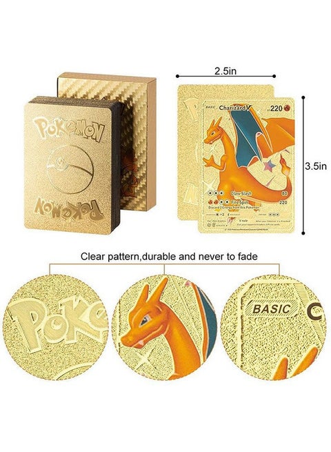 Arabest Pokmon Gold Foil Cards 55 Pokmon CardsTrading Cards | Best Price  KSA | Riyadh, Jeddah