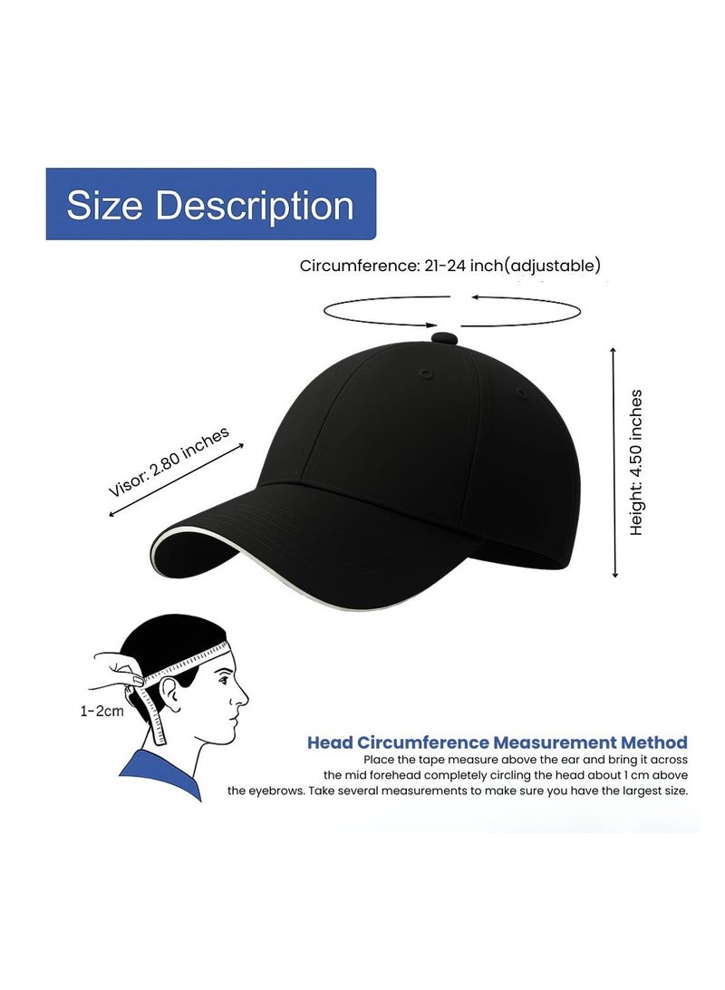 NENOUSH Sports Baseball Unisex Cap for both men and women With Metal Adjustable buckle closure - 100% Cotton cap  - Image 5