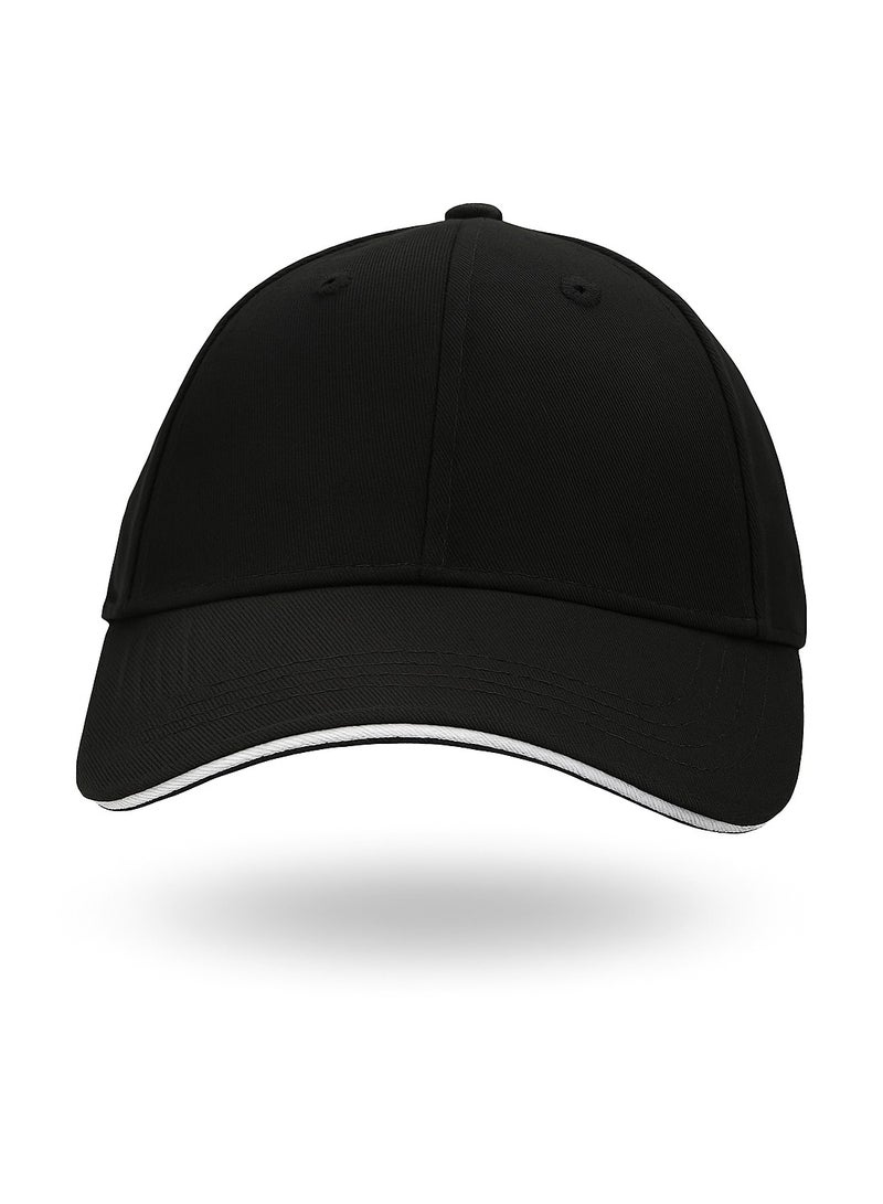 NENOUSH Sports Baseball Unisex Cap for both men and women With Metal Adjustable buckle closure - 100% Cotton cap  - Image 3