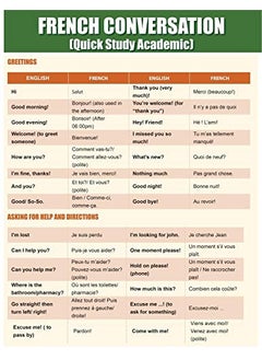 French Conversation: Quick Study Academic  - Image 2