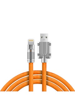 120W Fast Charging USB A to Lightning Cable for iPhone 2 Meters Orange - pzsku/ZCF8E54AB5D3BB6EA19C0Z/45/_/1723792118/807e4f01-8622-481a-bd85-8fbe6d41942d