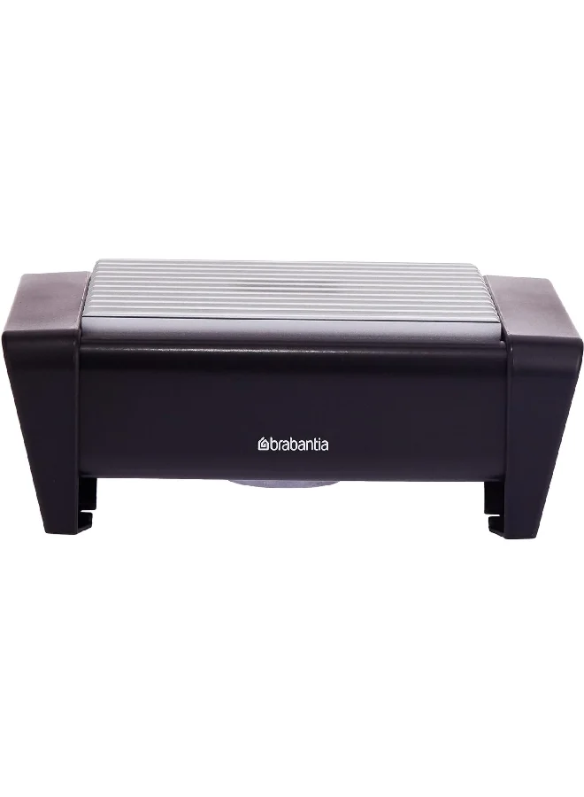 brabantia 1-Burner Removable Top Grill Steel Food Warmer Black and Grey 8 x 21 x 18.8 cm 477041