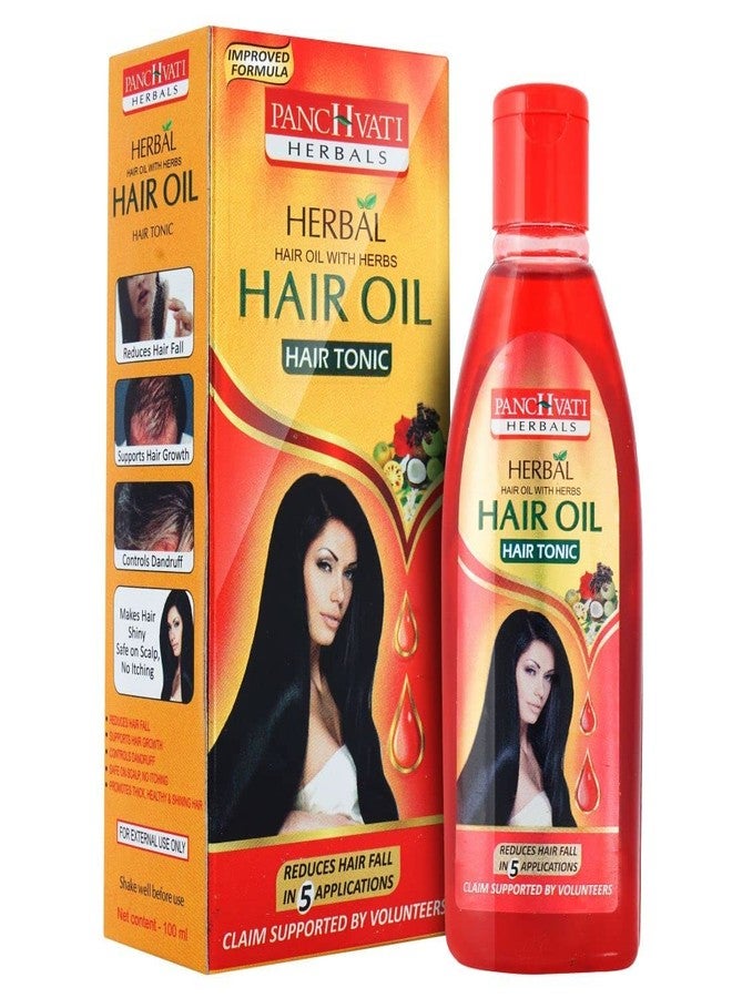 Panchvati Acne Cream 10 gm Subsides redness of skin, Nourishes skin deeply & Herbal hair oil Controls Dandruff Controls thinning of hair 100 ml Pack Of -2 - Image 3