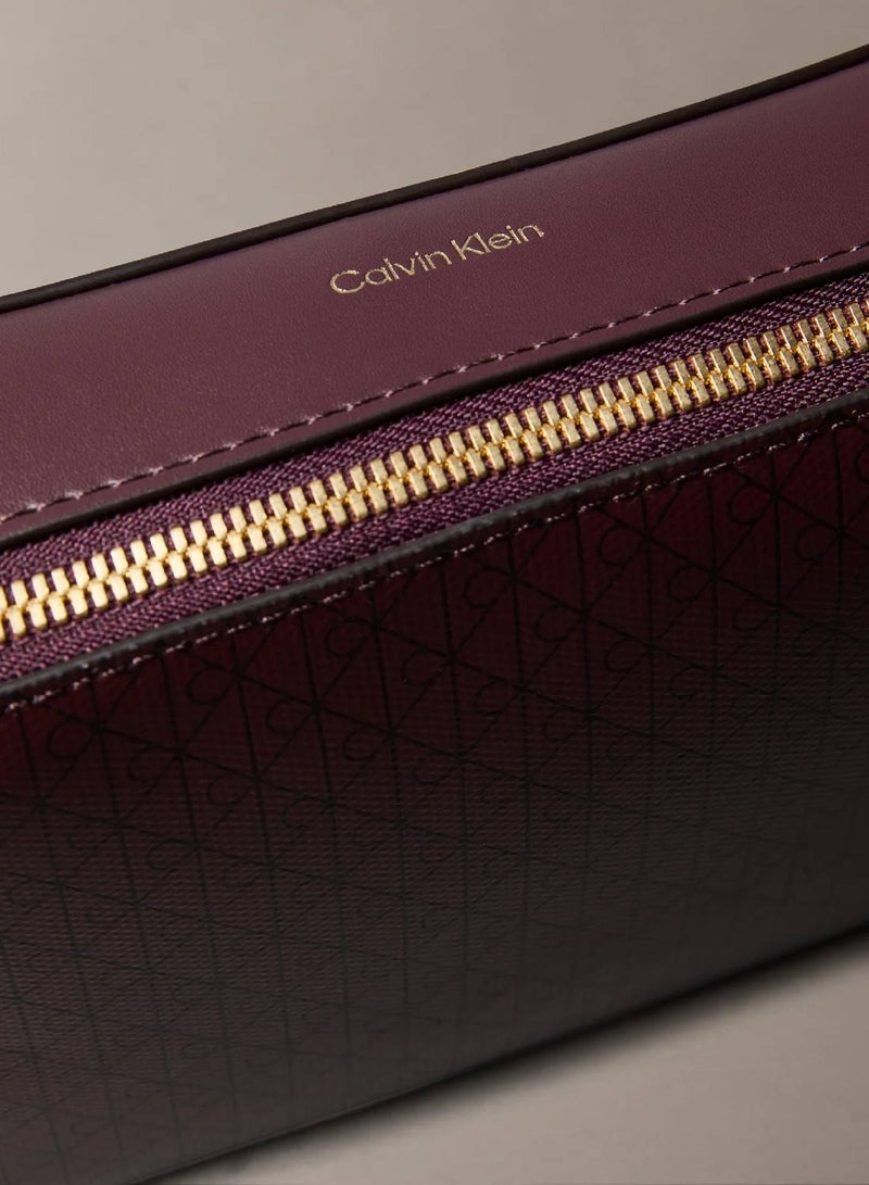 CALVIN KLEIN Allover Monogram Logo Camera Bag - Image 4