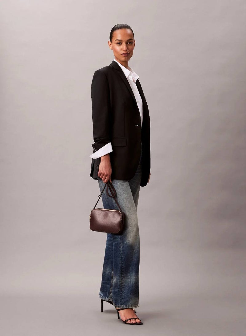 CALVIN KLEIN Allover Monogram Logo Camera Bag - Image 5