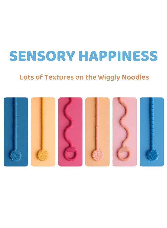 LiKee Montessori Toys For Baby 1+ Years Old, Sensory Development Toys For Toddlers 1-3, Silicone Pull String Travel Toy For 18+ Months, Gift For Baby Shower Infants Car Seat High Chair - Image 3