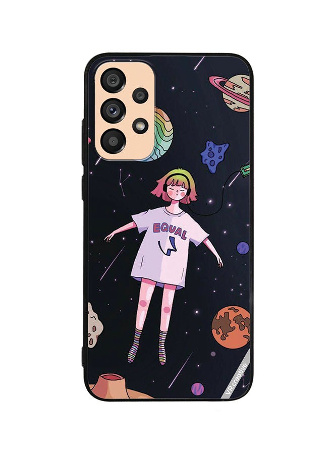 VR CREATIVE Protective Case Cover For Samsung Galaxy A73 5G Galaxy Design Multicolour - Image 1