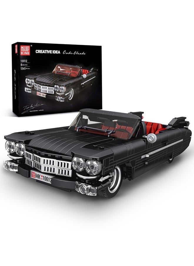 mould king Mould King Sports Car Building Block Kits, MOC Racing Model Building Sets, Convertible Gifts for Kids Age 8+/Adults Collections Enthusiasts - 1,245 Pieces  - Image 1