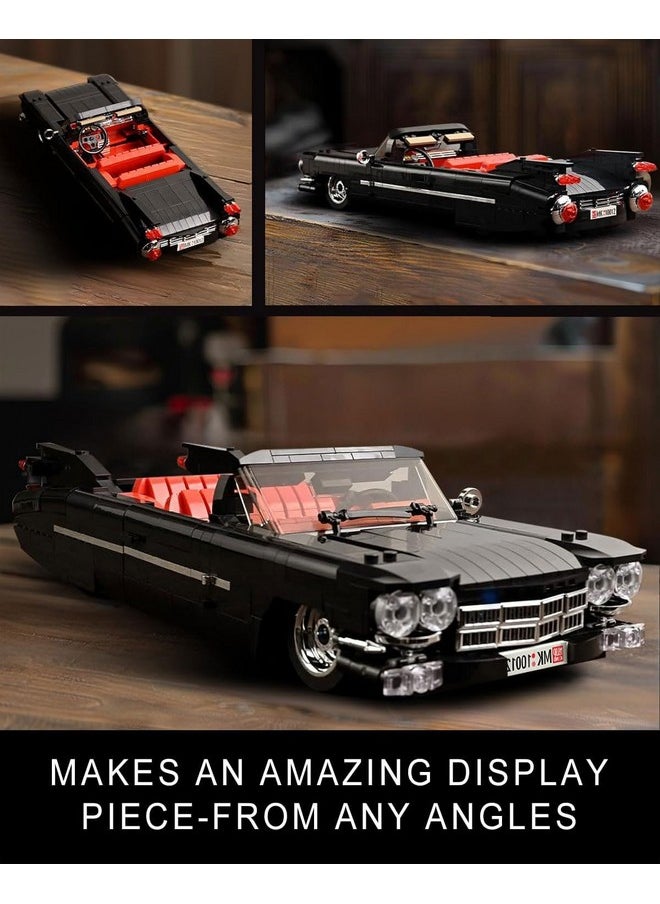 mould king Mould King Sports Car Building Block Kits, MOC Racing Model Building Sets, Convertible Gifts for Kids Age 8+/Adults Collections Enthusiasts - 1,245 Pieces  - Image 5