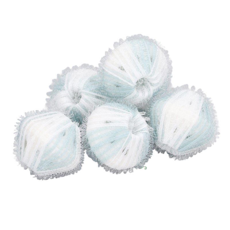 12PCS Pet Washing Ball Harmless Reusable Laundry Hair Remover Ball for Washing Machine(Blue White ) - Image 5