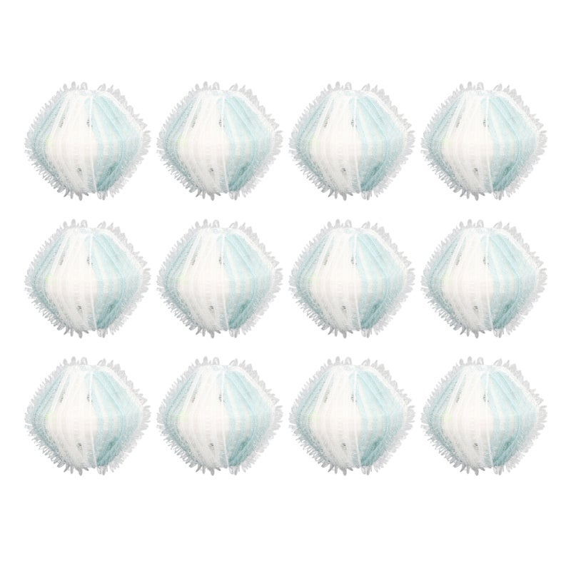 12PCS Pet Washing Ball Harmless Reusable Laundry Hair Remover Ball for Washing Machine(Blue White ) - Image 1