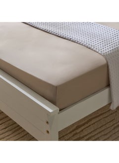 Home Box Opulent Luxe Solid Cotton Super King Fitted Sheet 200 x 40 x 200 cm  - Image 2