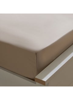 Home Box Opulent Luxe Solid Cotton Super King Fitted Sheet 200 x 40 x 200 cm  - Image 4