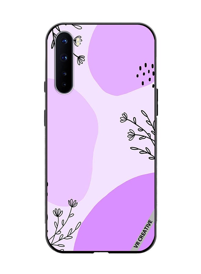 VR CREATIVE Protective Case Cover For OnePlus Nord Flower Design Multicolour - Image 1