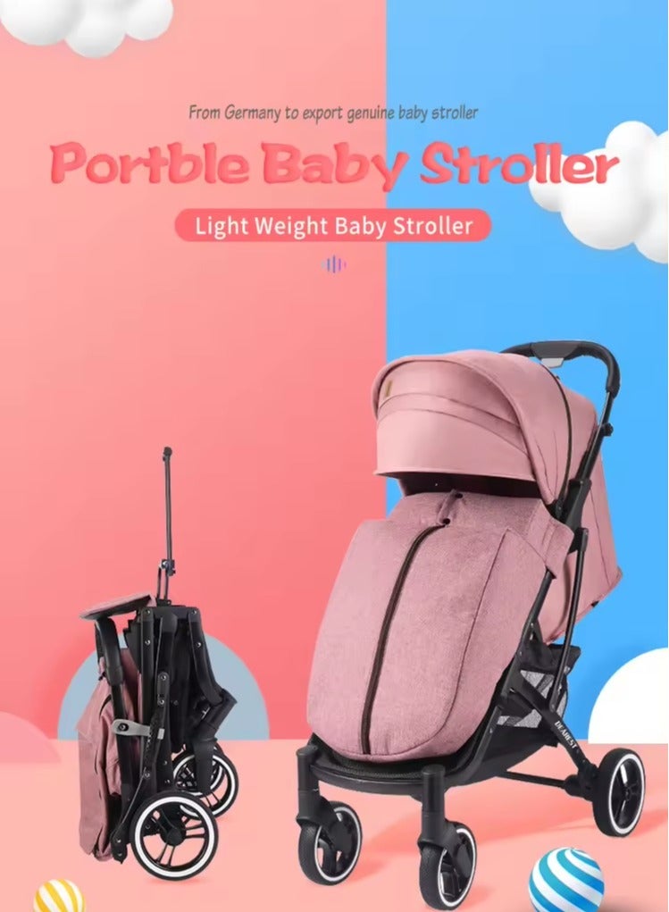 Premium One-Hand Fold Baby Stroller - Image 1