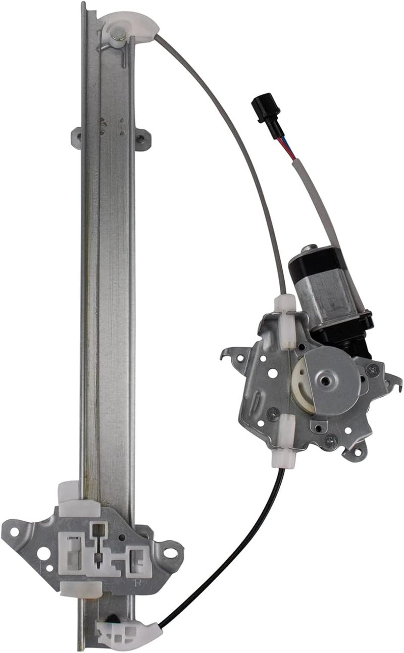 TRQ Front Power Window Regulator & Motor Assembly Set Compatible with 2007-2012 Nissan Versa - Image 4