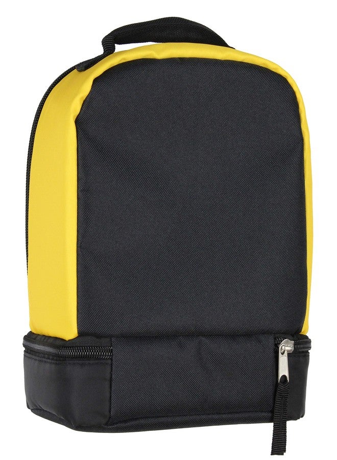 INTIMO Star Trek The Original Series Captain Kirk Embroidered Command Logo Dual Compartment Insulated Lunch Box Bag Tote - Image 5