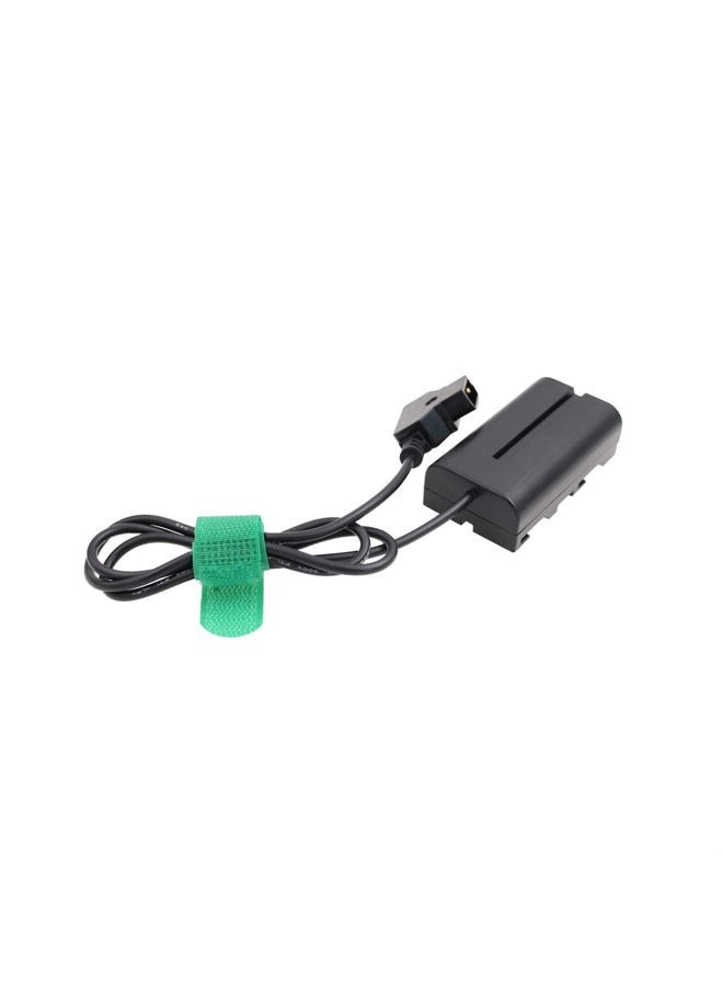 HangTon Camera Monitor D-tap NP-F970 F570 F550 Dummy Battery DC Coupler Power Adapter for Atomos Shogun Inferno Ninja (70 cm) - Image 5
