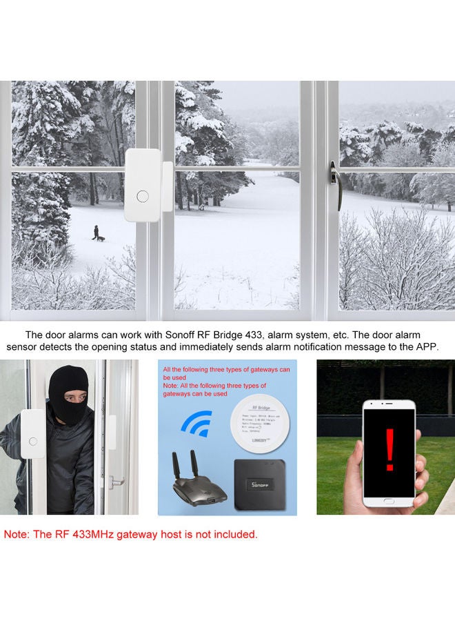 جهاز استشعار إيوي لينك للتنبيه عبر الواي فاي . أبيض - Image 4