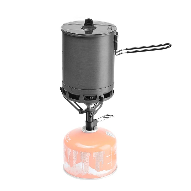 Fire-Maple FireMaple Petrel Quickboil Pro Ultralight Cooking System  Compact  FastBoiling Backpacking Stove Pot Set Ideal for Hiking Solo Camping Travelling Hunting Trips etc  FMCG3 - Image 3