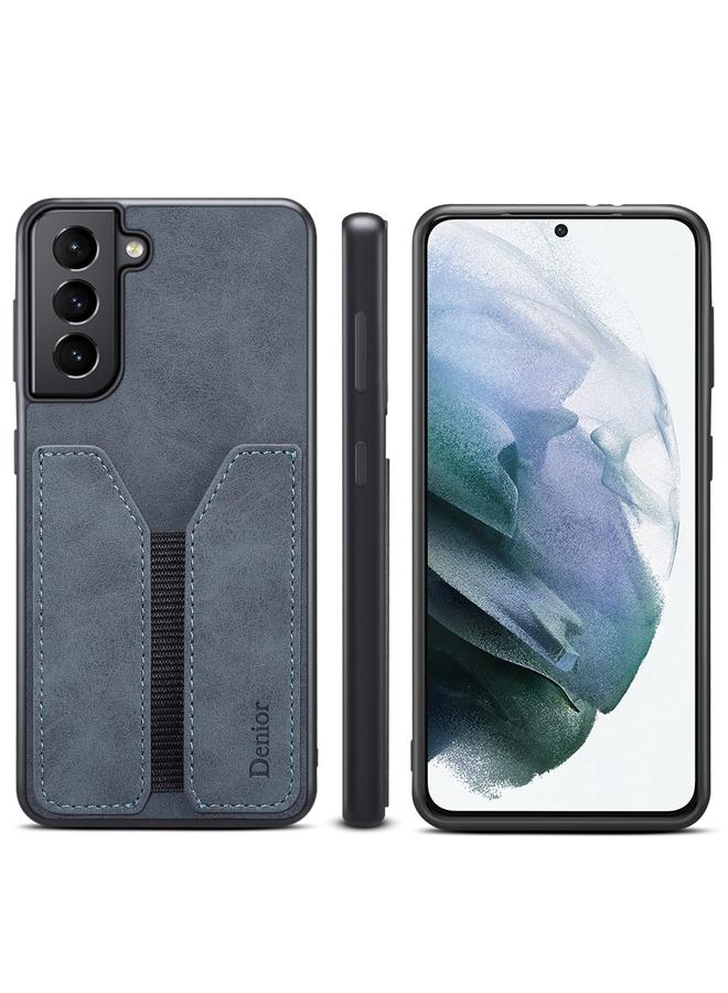 Case For Samsung Galaxy S21 5G DV Elastic Card PU Back Cover Phone Case