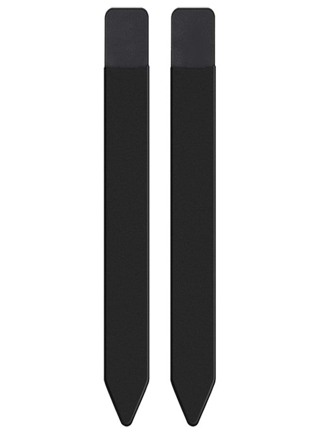 TENOC Universal Stylus Holder, Adhesive Pencil Protected Sleeve Case, Elastic Pens Holder Storage Pouch Pocket Compatible for Pencil Pro 2nd/1st & USB-C, 2 Pcs, Black - Image 1