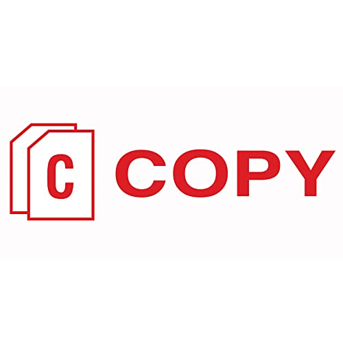 AccuStamp Accu-Stamp2® Shutter One-Color Stamp, "Copy", 1 5/8" x 1/2" Impression, Red - Image 2