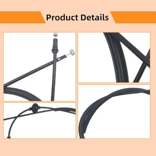McrGinly Engine Hood Release Cable Bonnet Latch Cable Compatible with Audi Q5 8R1823535 - Image 5