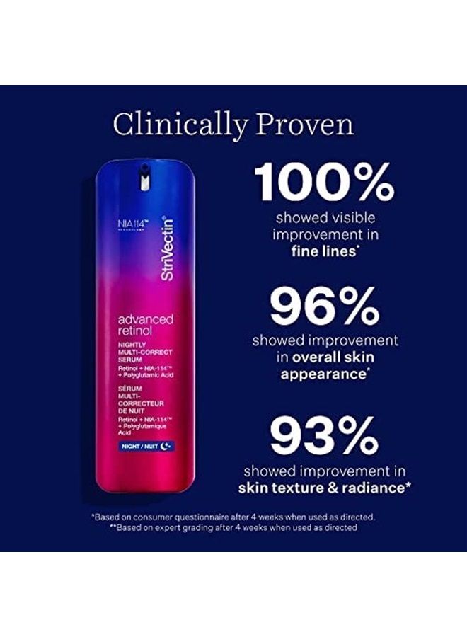 Strivectin Advanced Retinol Nightly Multi-Correct Serum 