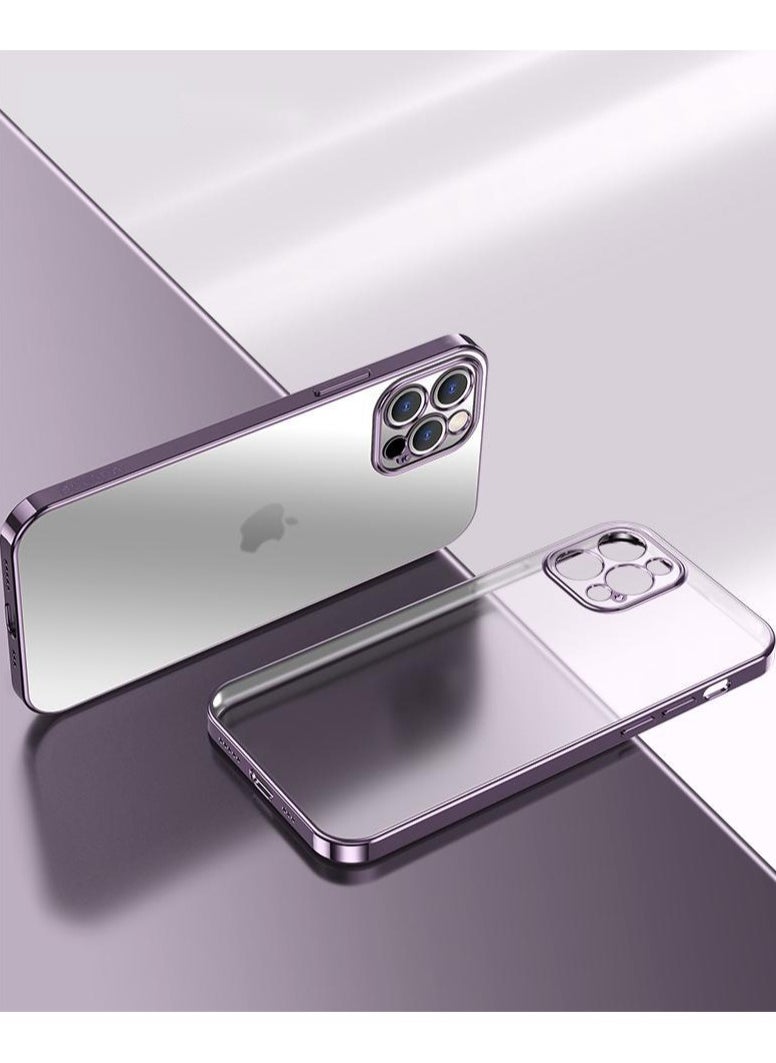 Suitable for iPhone 14 Pro Matte Plated Mobile Phone Case Apple iPhone 14 Pro Translucent Protective Soft Shell Deep Purple - pzsku/ZCF8F98EB598A6E695B5CZ/45/_/1727289489/40ad54b0-083b-4498-a08f-3cc2e1b65dfd