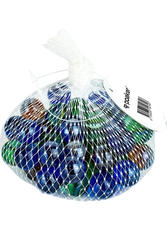 Poaker 75Pcs Marbles Perfect For Jewelry-Making, Crafting, And Home Decor  - Image 1