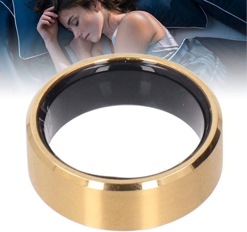 Yunseity Fitness Tracker Ring Smart Health Ring 50M Waterproof Multifunctional APP Control Rechargeable Sports - Image 2