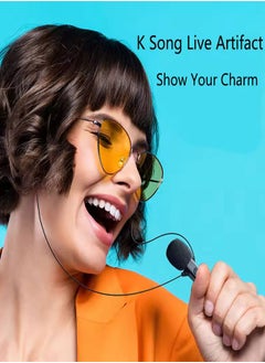 Letv Wired gaming headset, Apple 7-14 IPad, ear hanger collar clip karaoke live, dual channel stereo 48K recording, noise cancellation  - Image 5