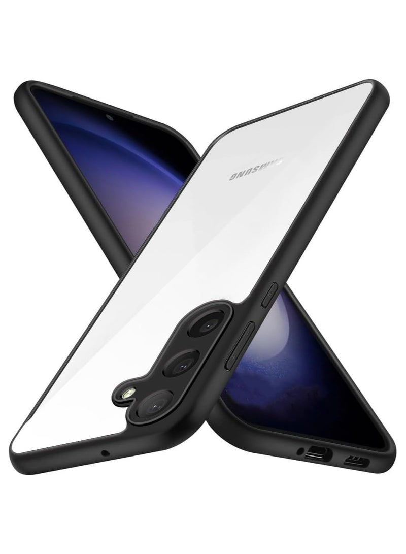 جراب حمايه شفاف متوافق مع سامسونج جالاكسي  A24 مضاد للاصفرار ومقاوم للصدمات (شفاف) - Image 1