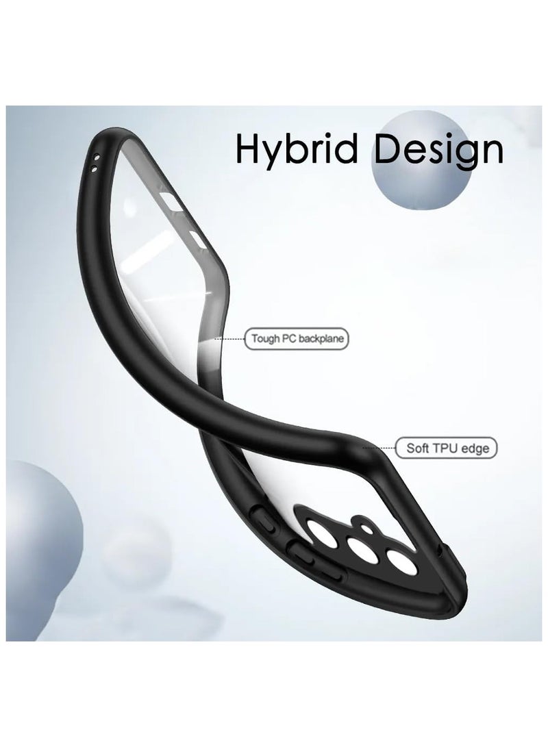 جراب حمايه شفاف متوافق مع سامسونج جالاكسي  A24 مضاد للاصفرار ومقاوم للصدمات (شفاف) - Image 2