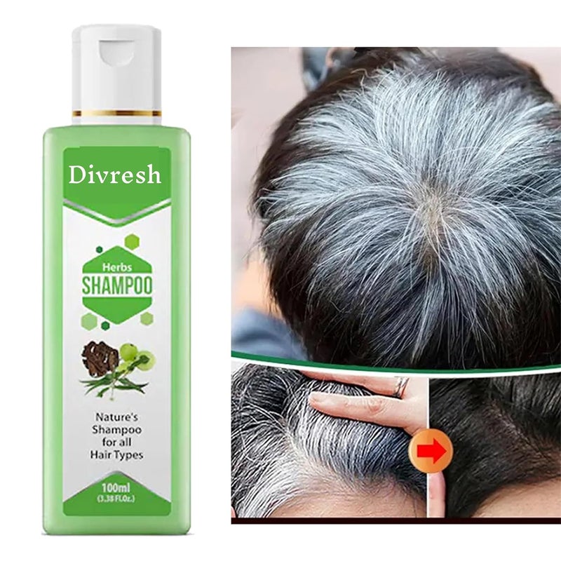Generic Ayurvedic Reduces Hairfall Supports New Hair Growth 21 Ayurvedic Herbs Hair Shampoo 100 ml 100 ml 4  - Image 5