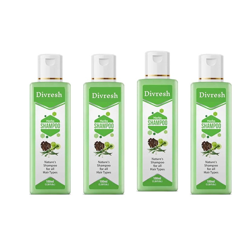 Generic Ayurvedic Reduces Hairfall Supports New Hair Growth 21 Ayurvedic Herbs Hair Shampoo 100 ml 100 ml 4  - Image 1