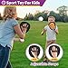 spring flower SpringFlower Catch and Toss Game Outdoor Sport Game Toy for Toddlers Kids Stick Ball Catch Set Toy Gifts for Boys GirlsKids Baseball Beach Outdoor Indoor Pool Game - Image 4