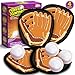 spring flower SpringFlower Catch and Toss Game Outdoor Sport Game Toy for Toddlers Kids Stick Ball Catch Set Toy Gifts for Boys GirlsKids Baseball Beach Outdoor Indoor Pool Game - Image 2