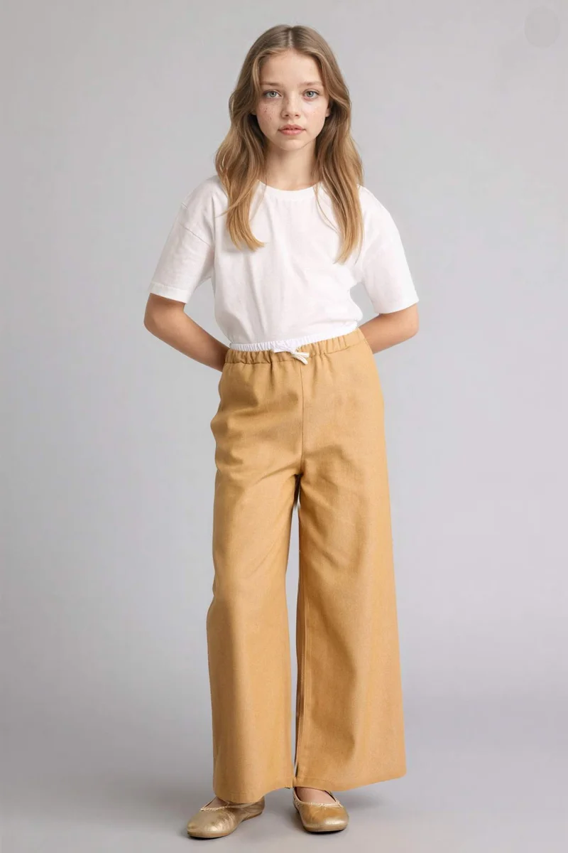 ديفاكتو Wide Leg Denim Look Trousers